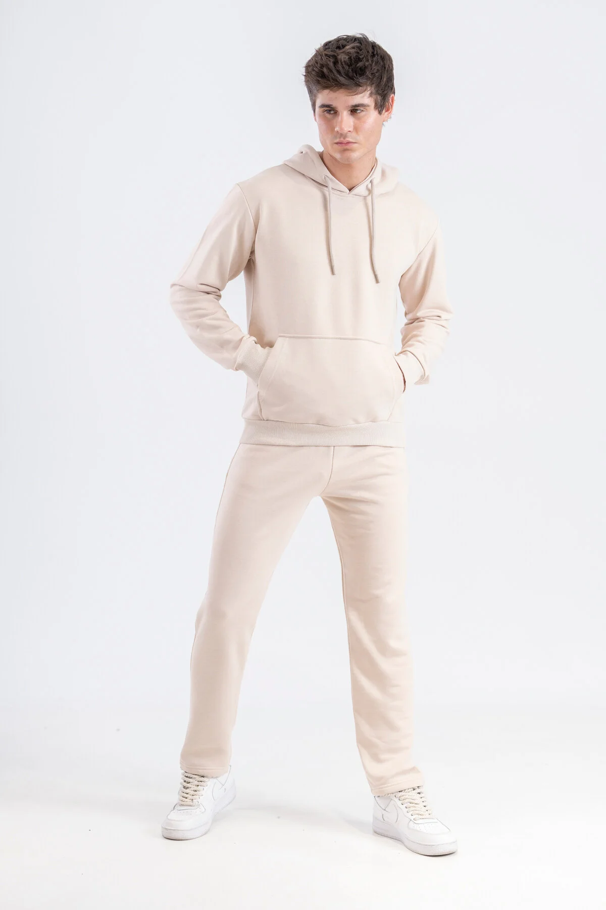 Gmesg Jogger Tarzı Eşofman Altı - Cepli Model - Taş