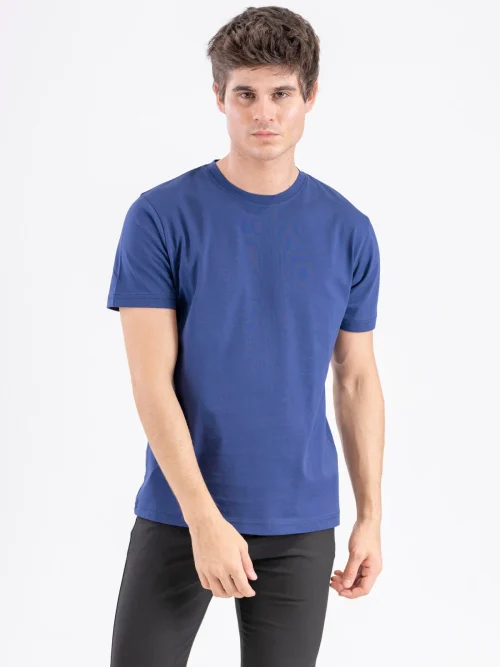 Gmesg Basic T-Shirt - Açık Lacivert