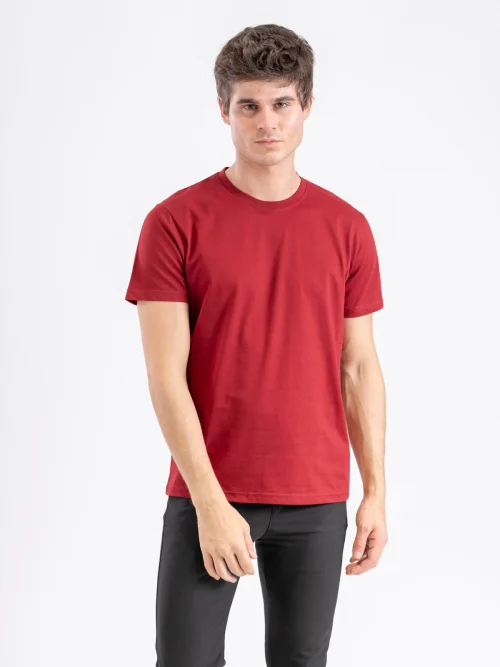 Gmesg Basic T-Shirt - Bordo