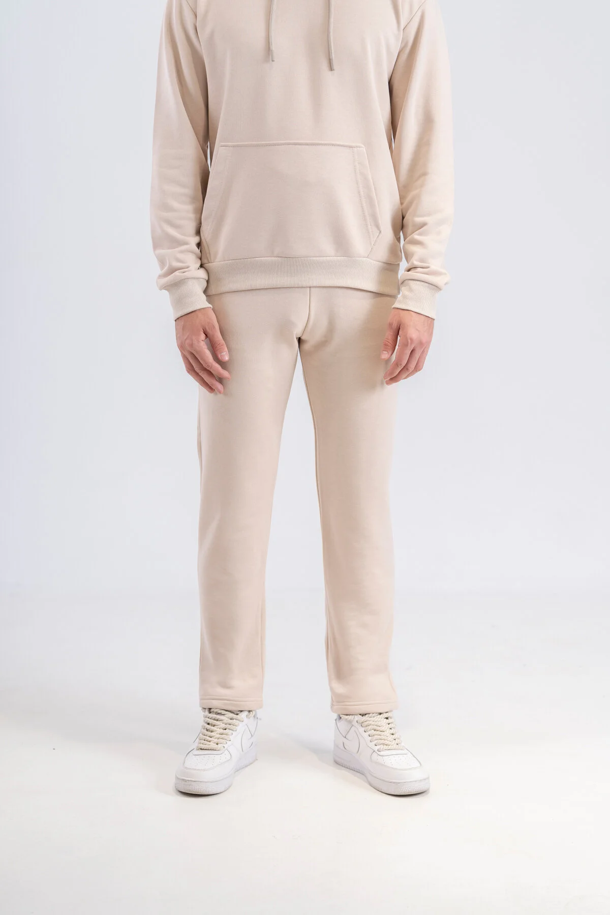 Gmesg Jogger Tarzı Eşofman Altı - Cepli Model - Taş - Görsel 4