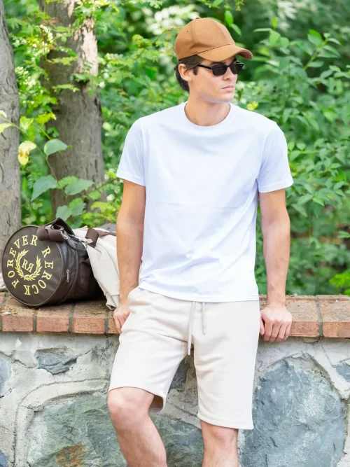 Gmesg Erkek Şort - Taş