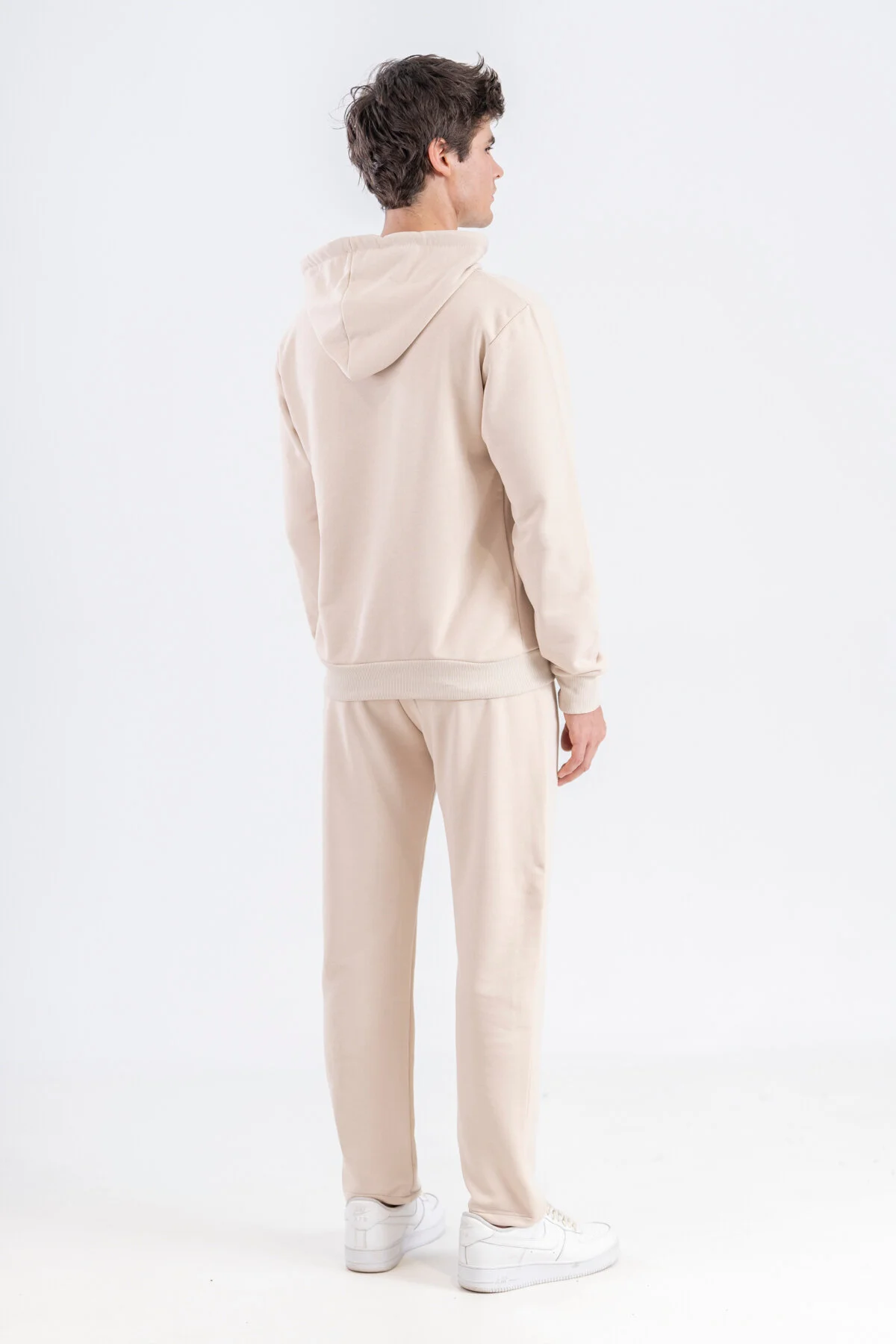 Gmesg Jogger Tarzı Eşofman Altı - Cepli Model - Taş - Görsel 3