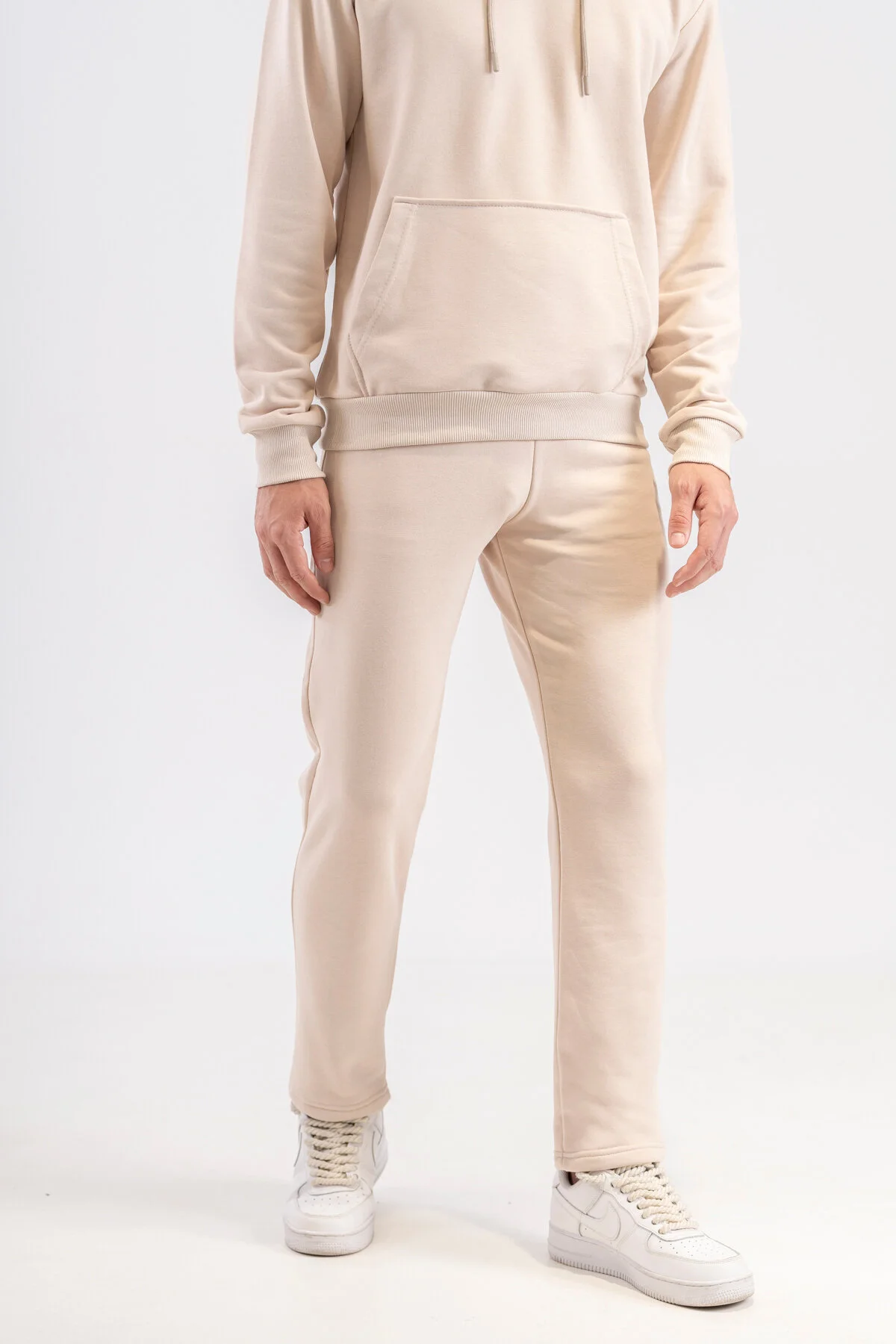 Gmesg Jogger Tarzı Eşofman Altı - Cepli Model - Taş - Görsel 2